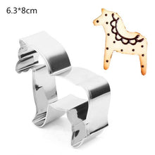 Load image into Gallery viewer, 1PC Kitchen Cookie Cutter Cat Shaped Aluminium Mold Sugarcraft Cake Cookies Pastry Baking Cutter Mould Cake Decorating Tools Cute Cat Cookie Cutter Mold Cookie Stamp Perfect For Baking Treats Cookies And Crafts