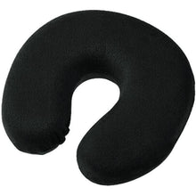 Load image into Gallery viewer, 1PC New U Shaped Travel Pillow Car Air Flight Inflatable Pillows Neck Support Headrest Cushion Soft Nursing Cushion Black U-Shape Travel Pillow Automatic Air Inflatable Airplane Car Pillows Ring Pillow Folding Press Type Bed Pillows