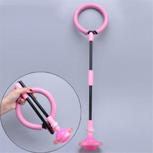 Load image into Gallery viewer, 1PC Portable Folding Glowing Bouncing Balls One Foot Flashing Jumping Rope Ball Kids Toys Ankle Skip Ball Adult Fitness Training Flashing Jumping Ring Children Colorful Ankle Skip Jump Ropes Sports Swing Ball For Kids Boys Girls Toy