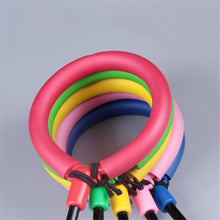 Load image into Gallery viewer, 1PC Portable Folding Glowing Bouncing Balls One Foot Flashing Jumping Rope Ball Kids Toys Ankle Skip Ball Adult Fitness Training Flashing Jumping Ring Children Colorful Ankle Skip Jump Ropes Sports Swing Ball For Kids Boys Girls Toy