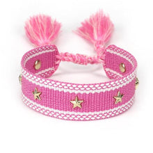 将图片加载到图库查看器,1PC Woven Beautiful Bracelet For Men Women Adjustable Braided Friendship Bracelets Friendship Handwoven Ethnic Cotton Wrap Bracelets Knitted Bracelets Pattern For Women Girls Men