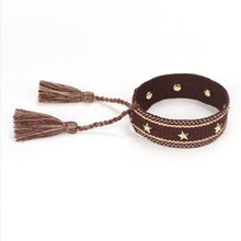 将图片加载到图库查看器,1PC Woven Beautiful Bracelet For Men Women Adjustable Braided Friendship Bracelets Friendship Handwoven Ethnic Cotton Wrap Bracelets Knitted Bracelets Pattern For Women Girls Men