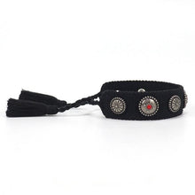 将图片加载到图库查看器,1PC Woven Beautiful Bracelet For Men Women Adjustable Braided Friendship Bracelets Friendship Handwoven Ethnic Cotton Wrap Bracelets Knitted Bracelets Pattern For Women Girls Men