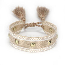 将图片加载到图库查看器,1PC Woven Beautiful Bracelet For Men Women Adjustable Braided Friendship Bracelets Friendship Handwoven Ethnic Cotton Wrap Bracelets Knitted Bracelets Pattern For Women Girls Men