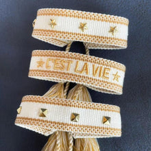 将图片加载到图库查看器,1PC Woven Beautiful Bracelet For Men Women Adjustable Braided Friendship Bracelets Friendship Handwoven Ethnic Cotton Wrap Bracelets Knitted Bracelets Pattern For Women Girls Men