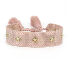 将图片加载到图库查看器,1PC Woven Beautiful Bracelet For Men Women Adjustable Braided Friendship Bracelets Friendship Handwoven Ethnic Cotton Wrap Bracelets Knitted Bracelets Pattern For Women Girls Men