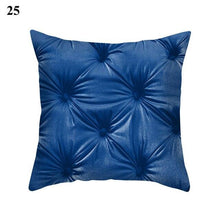Load image into Gallery viewer, 1Pcs Blue Pattern Cushion Cover Polyester Pillowcase Decorative Navy Blue White Pillow Covers Pillow Case Blue Home Bedroom Sofa Decor Pillow Cover
