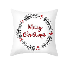将图片加载到图库查看器,1Pcs Happy New Year Christmas Decorations Pillows Cover Merry Christmas Throw Cushion Covers Tree Reindeer Star Pillow Case For Party Home Decoration 45x45CM