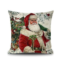 将图片加载到图库查看器,1Pcs Happy New Year Christmas Decorations Pillows Cover Merry Christmas Throw Cushion Covers Tree Reindeer Star Pillow Case For Party Home Decoration 45x45CM