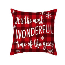 将图片加载到图库查看器,1Pcs Happy New Year Christmas Decorations Pillows Cover Merry Christmas Throw Cushion Covers Tree Reindeer Star Pillow Case For Party Home Decoration 45x45CM