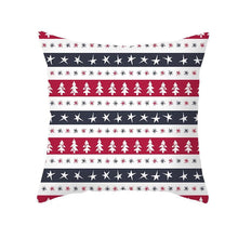 将图片加载到图库查看器,1Pcs Happy New Year Christmas Decorations Pillows Cover Merry Christmas Throw Cushion Covers Tree Reindeer Star Pillow Case For Party Home Decoration 45x45CM
