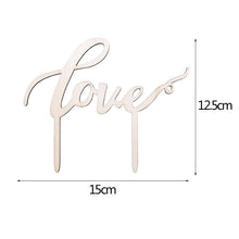 将图片加载到图库查看器,1Pcs Hollow Letter Love Just Married Mr & Mrs Cake Topper Mr and Mrs Cake Toppers Wooden Wedding Cake Topper Party Cake Decoration Mr And Mrs Cake Topper Bride and Groom Wooden Wedding Cake Topper For Wedding Party Supplies