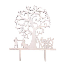 将图片加载到图库查看器,1Pcs Hollow Letter Love Just Married Mr & Mrs Cake Topper Mr and Mrs Cake Toppers Wooden Wedding Cake Topper Party Cake Decoration Mr And Mrs Cake Topper Bride and Groom Wooden Wedding Cake Topper For Wedding Party Supplies