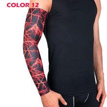 将图片加载到图库查看器,1Pcs Professional Sports Elastic Arm Guard Compression Arm Sleeves For Bike Motorcycle Basketball Volleyball Arm Sleeves Armband Sport Elbow Pads Arm Warmers Outdoor Workout Arm Cover