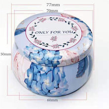 将图片加载到图库查看器,1Pieces Tin Jars Scented Candles Candle Tins Empty Candle Jars with Lids Scented Candle Containers Making Candles Kit Holder For Soy Wax Dry Storage With Flowers Can Fragrance Scented Candle Natural Soy Wax For Dry Storage Spices And Sweets