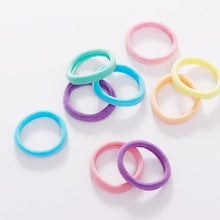 将图片加载到图库查看器,1Set 4cm Girls Cute Colorful Elastic Hair Bands Children Lovely Ponytail Holder Scrunchies Hair Ties Headbands Fashion Hairgrips Accessories For Party