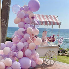Load image into Gallery viewer, 1Set Purple Pink Luxury Balloons For Birthday Wedding Party Decorations Baby Shower Decorations For Girl