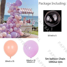 Load image into Gallery viewer, 1Set Purple Pink Luxury Balloons For Birthday Wedding Party Decorations Baby Shower Decorations For Girl