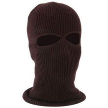 Load image into Gallery viewer, 2 Holes Full Face Cover Hood Knitted Balaclava Face Mask