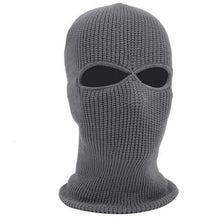 Load image into Gallery viewer, 2 Holes Full Face Cover Hood Knitted Balaclava Face Mask