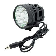 Load image into Gallery viewer, 2 IN 1 Bicycle Headlight Bike Light Front Head Lamp Cycling Flashlight Mountain Bicycle Front Light With 6400mAh/8400mAh Rechargeable Battery Pack 3 Modes Bike Front Headlamp