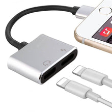 Load image into Gallery viewer, 2-in-1 for Lightning Adapter For iPhone 7 8 Plus 10 X