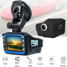 Load image into Gallery viewer, 2-in-1 HD Car Hidden DVR Camera Recorder Radar Laser Speed Detector Dash Cam