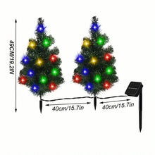 将图片加载到图库查看器,2-in-1 Solar Christmas Tree Lawn Light