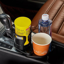 将图片加载到图库查看器,2 In 1 Vehicle-mounted Slip-proof Cup Holder 360 Degree Rotating Water Car Cup Holder Multifunctional Dual Holder Car Cup Holder, Multifunction Car Drink Holder Adapter, Mount Extender with 360° Rotating Adjustable Base Auto Accessory