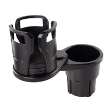 将图片加载到图库查看器,2 In 1 Vehicle-mounted Slip-proof Cup Holder 360 Degree Rotating Water Car Cup Holder Multifunctional Dual Holder Car Cup Holder, Multifunction Car Drink Holder Adapter, Mount Extender with 360° Rotating Adjustable Base Auto Accessory