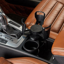 将图片加载到图库查看器,2 In 1 Vehicle-mounted Slip-proof Cup Holder 360 Degree Rotating Water Car Cup Holder Multifunctional Dual Holder Car Cup Holder, Multifunction Car Drink Holder Adapter, Mount Extender with 360° Rotating Adjustable Base Auto Accessory