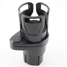 将图片加载到图库查看器,2 In 1 Vehicle-mounted Slip-proof Cup Holder 360 Degree Rotating Water Car Cup Holder Multifunctional Dual Holder Car Cup Holder, Multifunction Car Drink Holder Adapter, Mount Extender with 360° Rotating Adjustable Base Auto Accessory