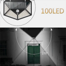 Load image into Gallery viewer, 2-Pack: 100-LED Solar Powered Motion Sensor Lights With 270° Wide Angle