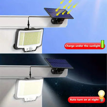Load image into Gallery viewer, 2-Pack: 200-LED/3Modes Upgraded Split Solar Motion Sensor Light Outdoor with Remote