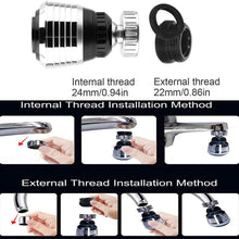 将图片加载到图库查看器,2-Pack: 360 Degree Swivel Faucet Aerator Deluxe Water Saving Faucet Sprayer