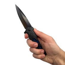 将图片加载到图库查看器,2-Pack: 3.75" Weave Pattern Knife with ABS Handle
