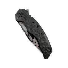 将图片加载到图库查看器,2-Pack: 4.75" American Flag Tanto Blade with ABS Handle