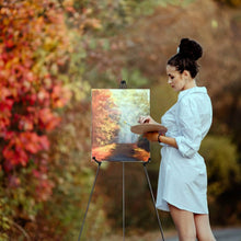Load image into Gallery viewer, 2-Pack: 61" Collapsible A Frame Tripod Easel Iron Alloy Drawing Stand