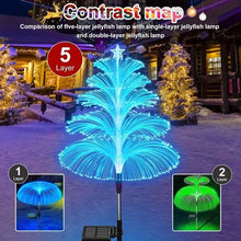 将图片加载到图库查看器,2-Pack: 7 Color-Changing LED Solar Jellyfish Lights