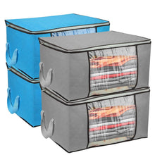 将图片加载到图库查看器,2-Pack: 90L Large Capacity Foldable Closet Organizer