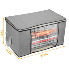 将图片加载到图库查看器,2-Pack: 90L Large Capacity Foldable Closet Organizer