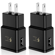 将图片加载到图库查看器,2-Pack: Adaptive Fast Charging Wall Charger