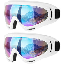 Load image into Gallery viewer, 2-Pack: Anti-Scratch Dustproof Sports Goggles
