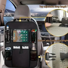 Load image into Gallery viewer, 2-Pack: Car Backseat Organizer with Touch Screen Tablet Holder
