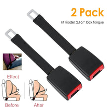 Load image into Gallery viewer, 2-Pack: Car Seat Belt Extender