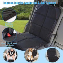 Load image into Gallery viewer, 2-Pack: Car Seat Protector Cushion Mat Pad with Thick Padding
