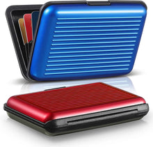 Load image into Gallery viewer, 2-Pack: Credit Card Holder Slim Mini RFID Blocking