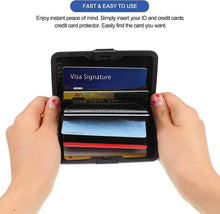 Load image into Gallery viewer, 2-Pack: Credit Card Holder Slim Mini RFID Blocking