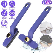 将图片加载到图库查看器,2-Pack: Crevice Cleaning Brush Stiff Bristle Brush Gap Cleaner