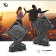 Load image into Gallery viewer, 2-Pack: Delton True Wireless Speaker Portable Bluetooth Speaker with Mic